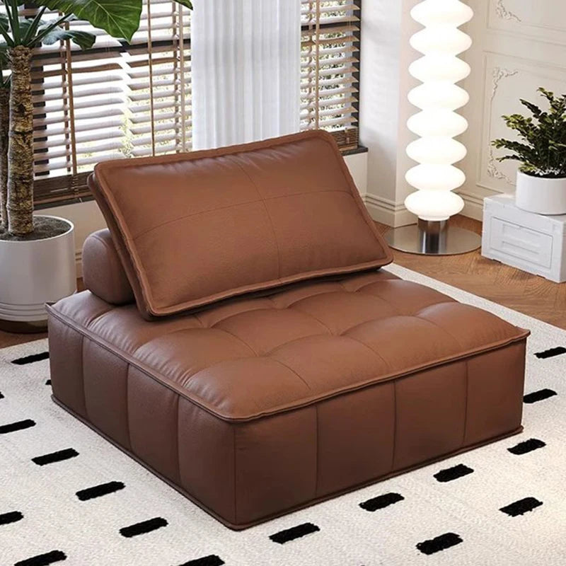 Modern L-Shaped Lazy Sofa for Living Room by oeny