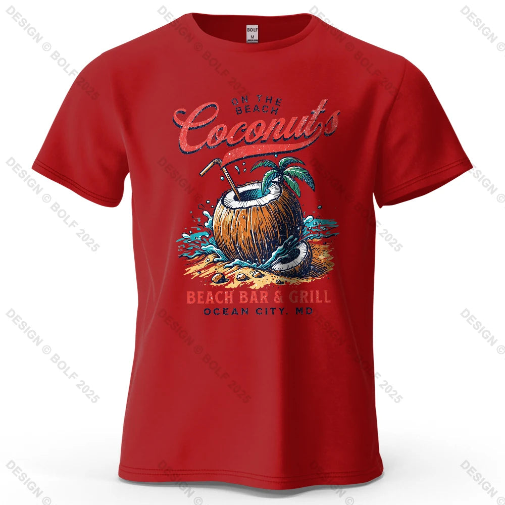 Men's Vintage Printed Graphic T-Shirt for Casual Summer Wear