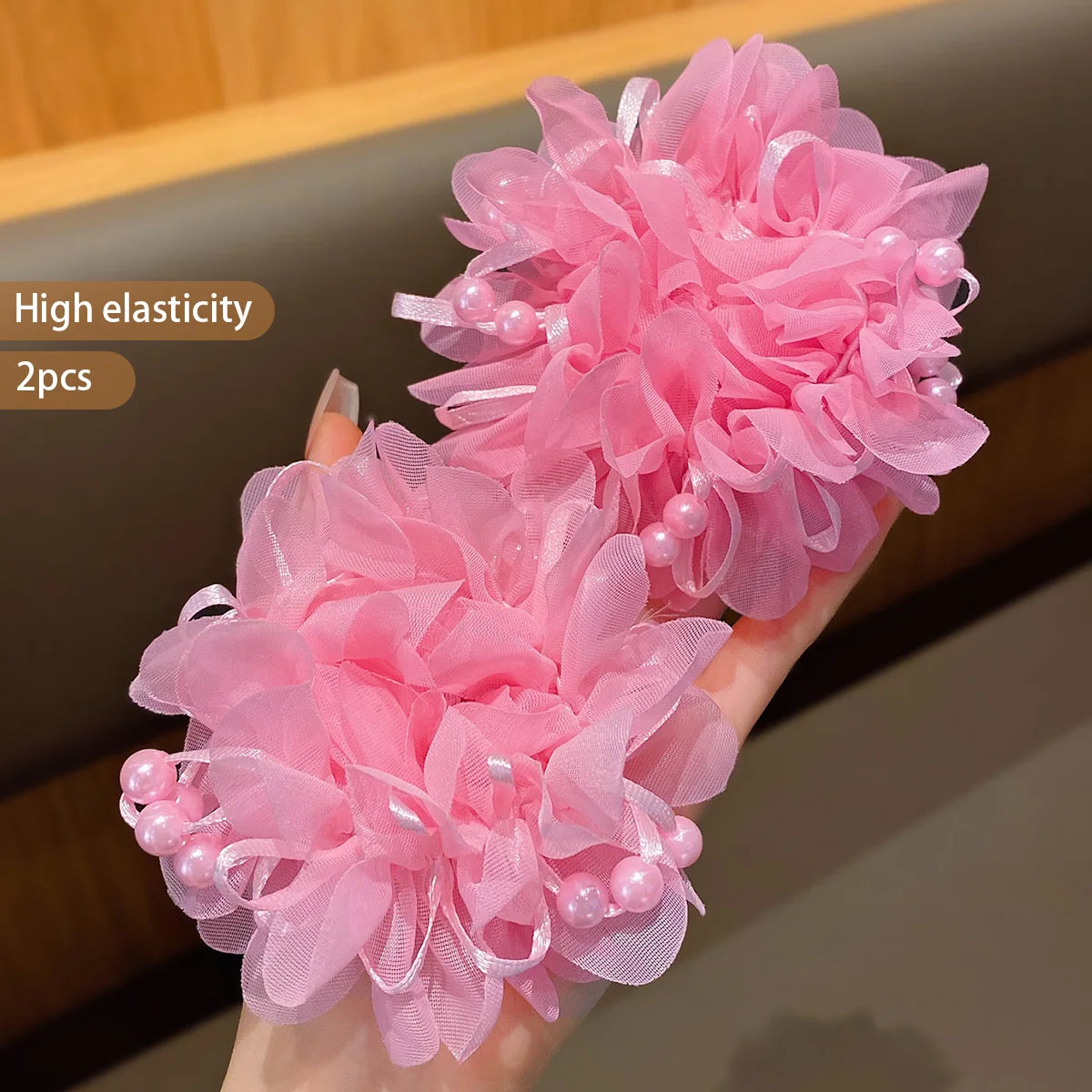 Pink Acrylic Headband Hair Accessories for Little Girls