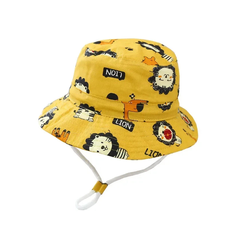 Cotton Fisherman Hat for Baby Girls and Boys 1-3 Years