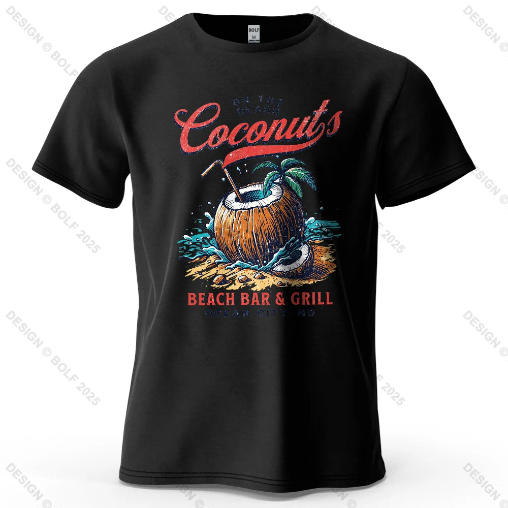 Men's Vintage Printed Graphic T-Shirt for Casual Summer Wear