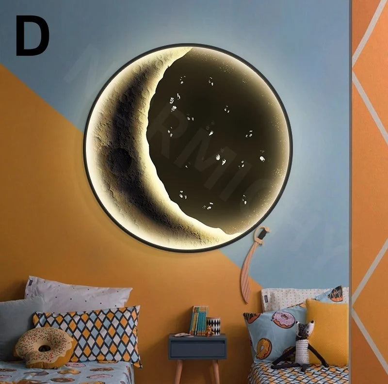 Modern Crystal Wall Lamp for Bedroom and Dining Room