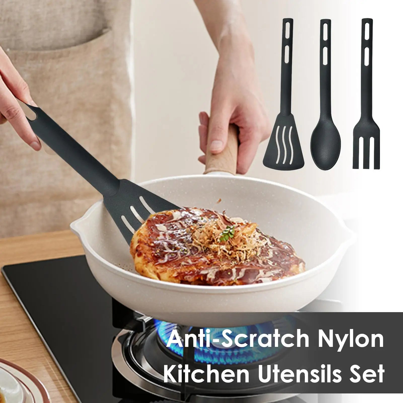 Nylon Cooking Tool Set for Outdoor Cooking and Camping