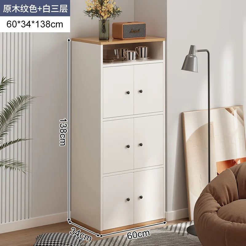 Modern Wooden Living Room Storage Cabinet with Drawers