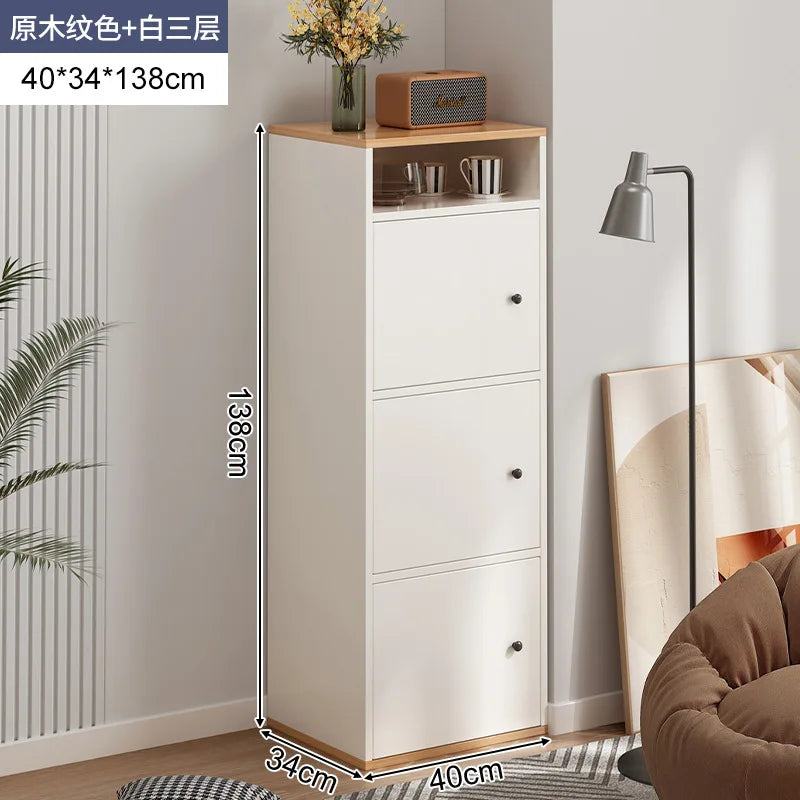 Modern Wooden Living Room Storage Cabinet with Drawers