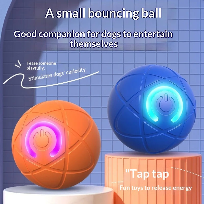 Smart Rolling Ball Cat Toy for Interactive Play and Boredom Relief