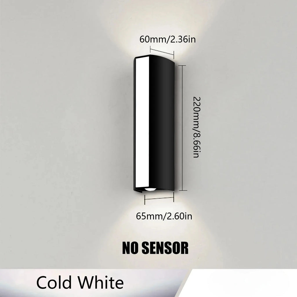 10W Outdoor LED Wall Light IP66 Waterproof Modern Design