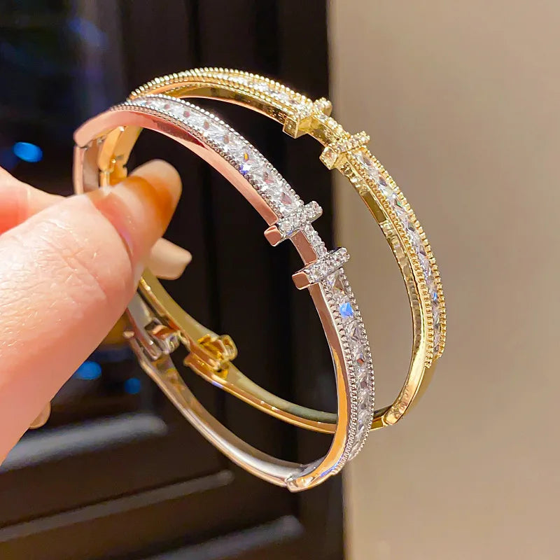 Stylish Stainless Steel Cuff Bracelet for Women
