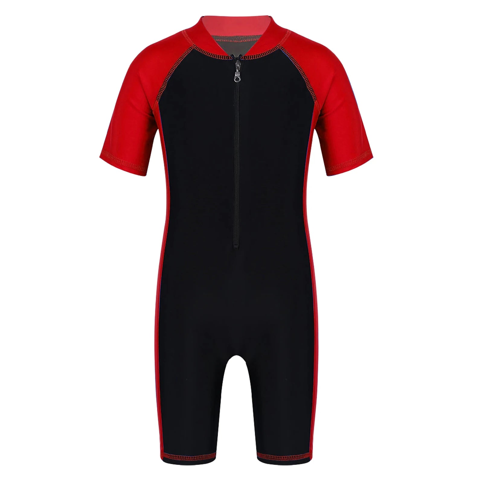 Unisex Kids Short Sleeve Surfing Wetsuit for Ages 7-12