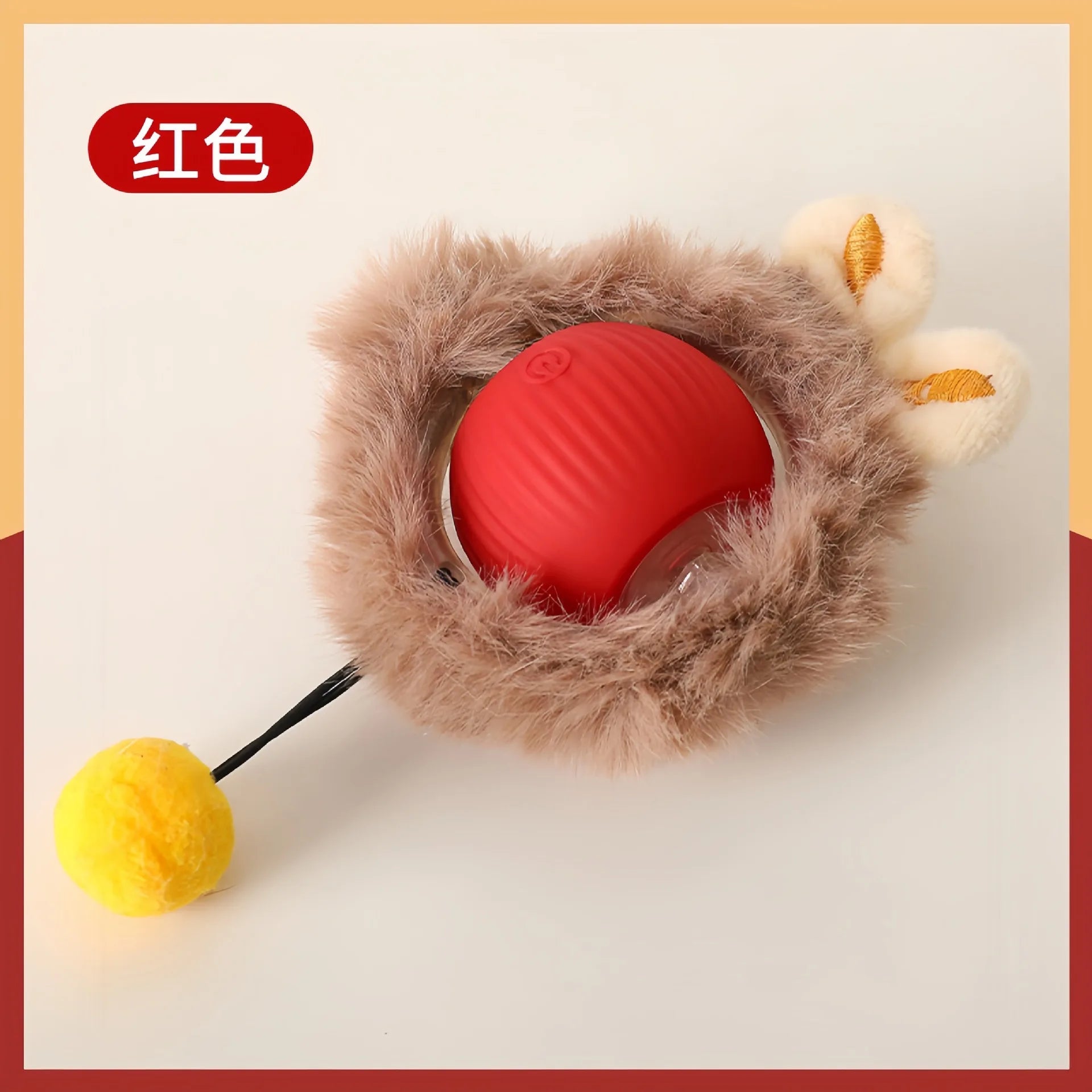 Smart Rolling Ball Cat Toy for Interactive Play and Boredom Relief