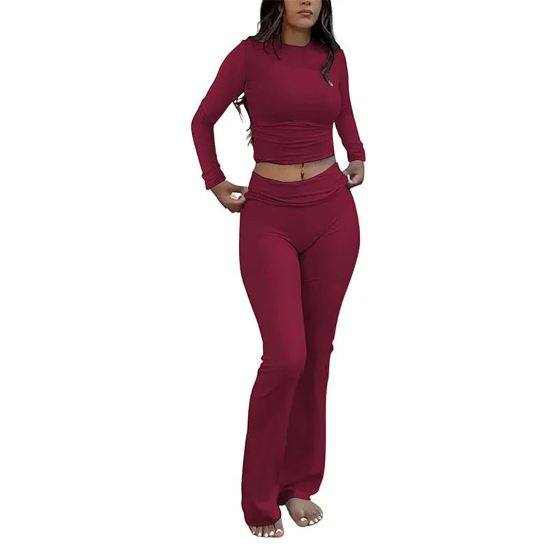 High Stretch Cotton Lounge Wear Set for Women