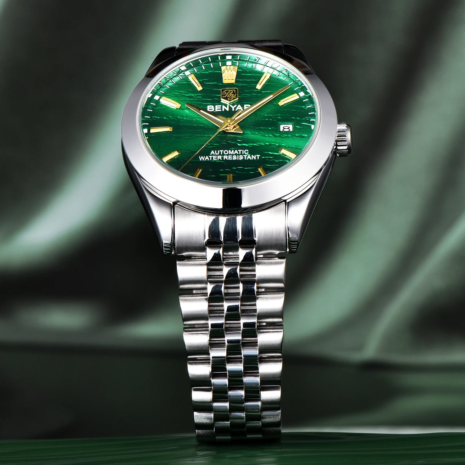 Luxury Mechanical Wristwatch for Men in Stainless Steel