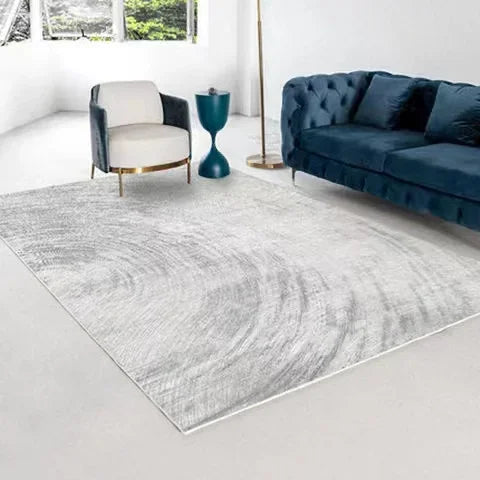 Large Gray Soft Lounge Rug for Modern Living Room and Bedroom