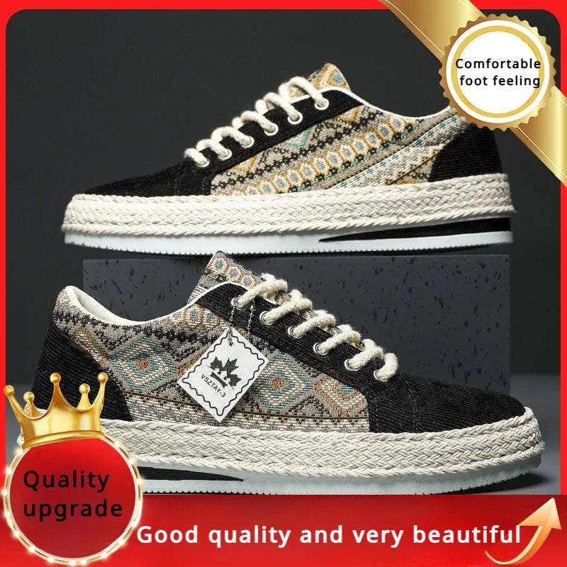 Men's Shoes Lightweight Mens Sneakers Summer New Men Sulfide Shoes Lace Upgrade Casual Shoes Wear-resistant Zapatillas De Hombre