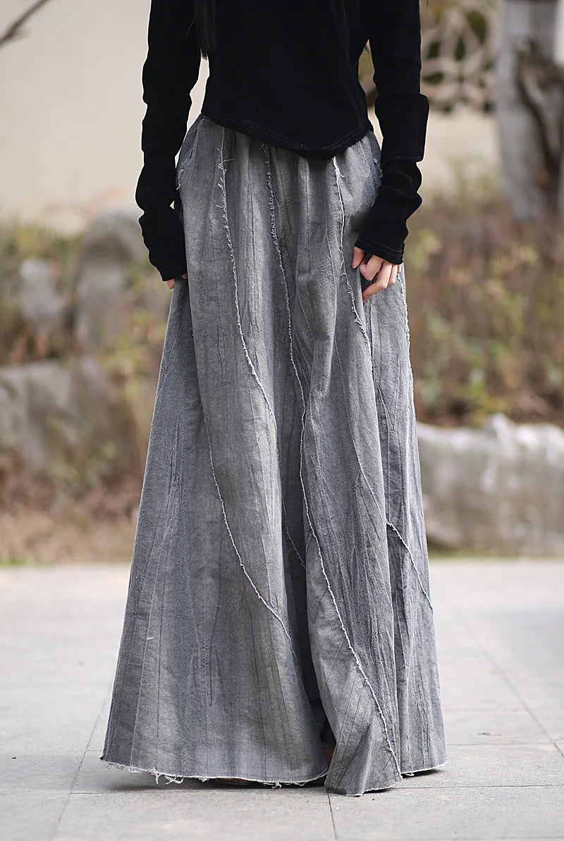 A Line Ankle Length Skirt for Women by MALEY LifeStyle