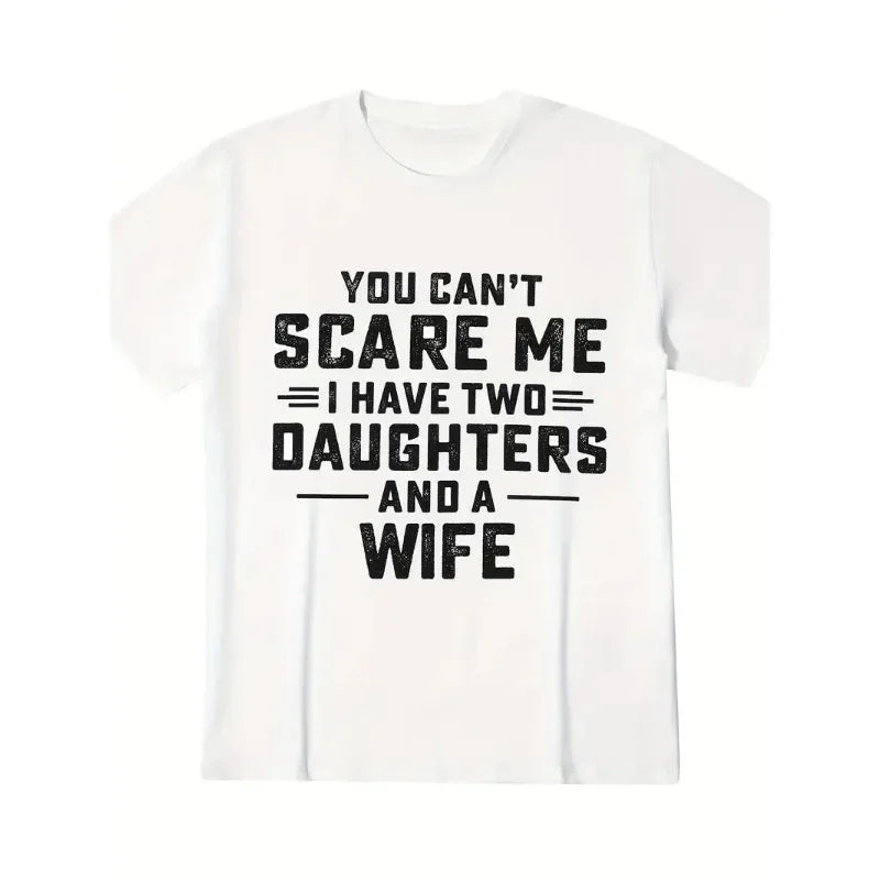 Men's Casual Short-Sleeved Graphic T-Shirt for Streetwear