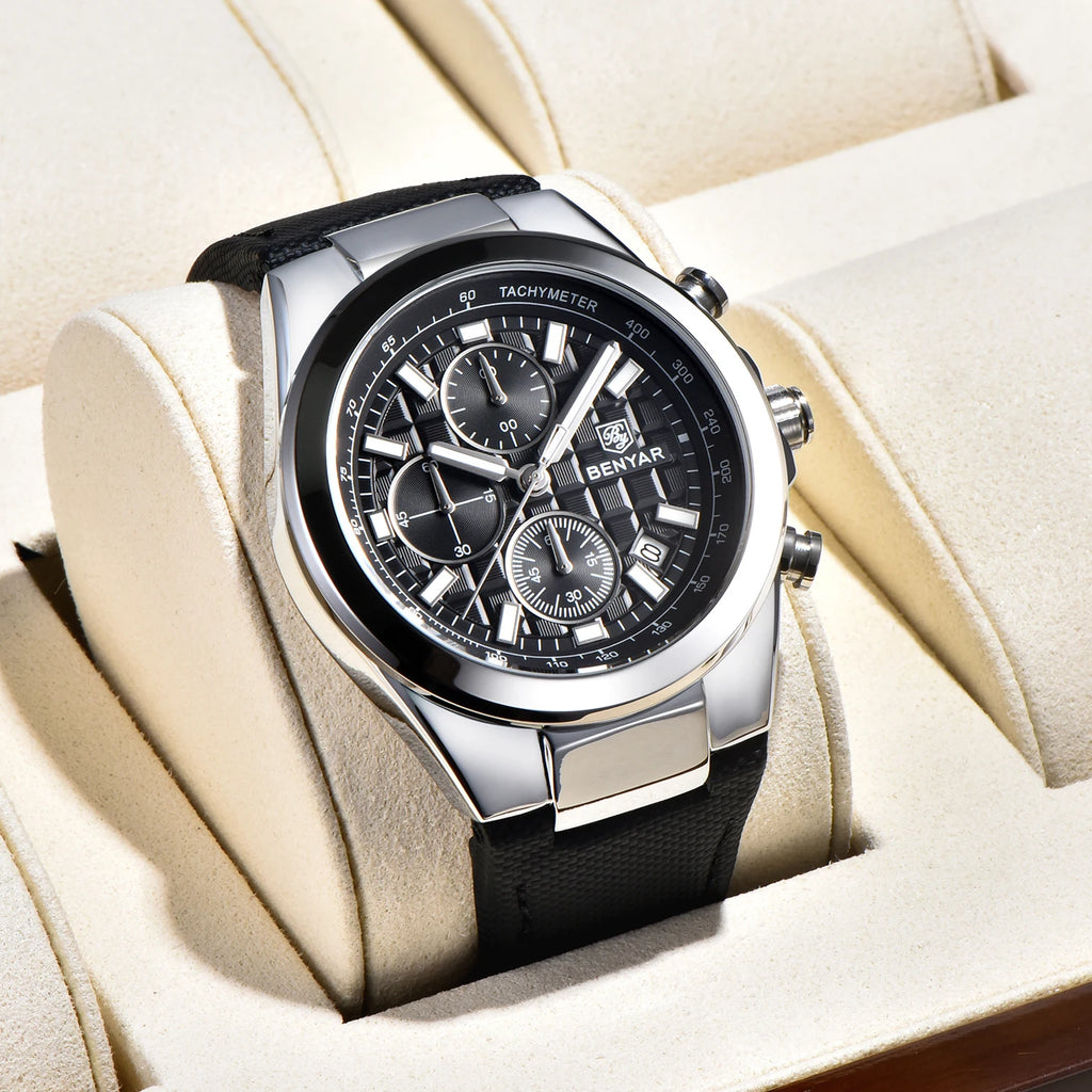 Luxury Quartz Chronograph Watch for Men by PAGANI DESIGN
