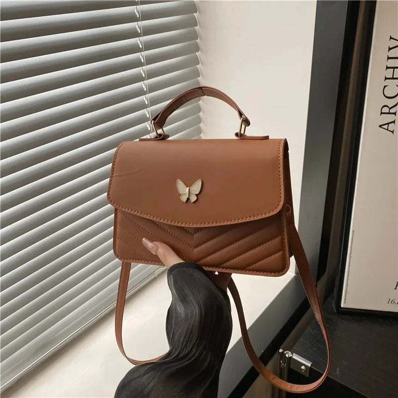 Stylish Women Crossbody Bag Small Square Handbag