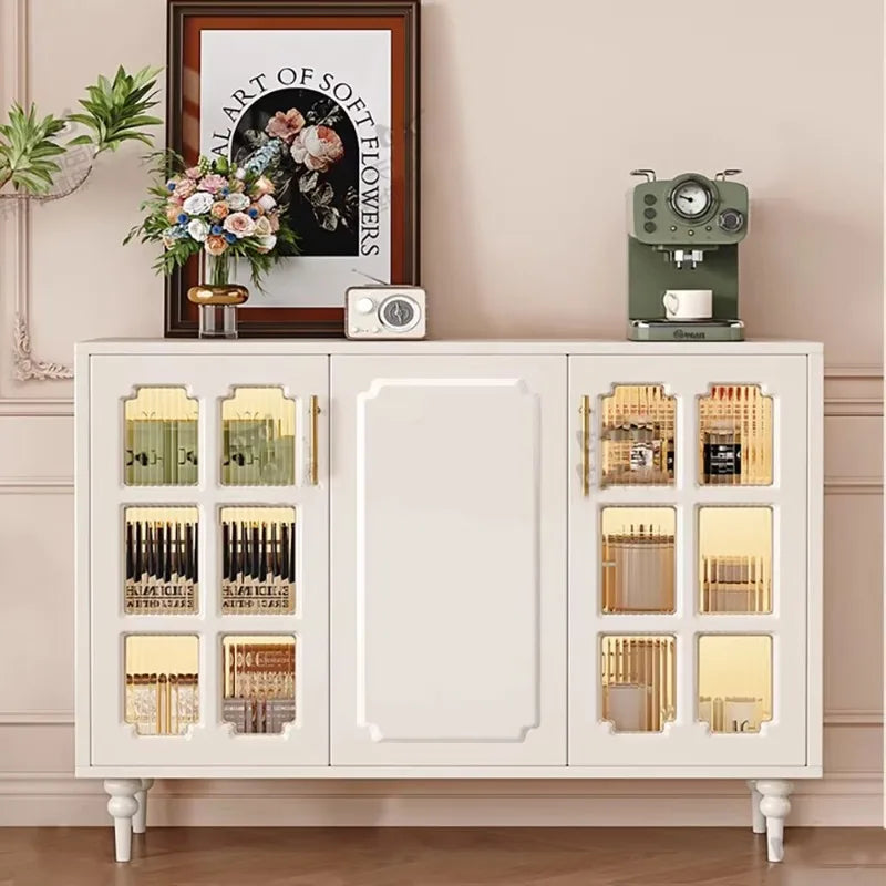 Elegant Modern Living Room Cabinets in Wood by HOUYU