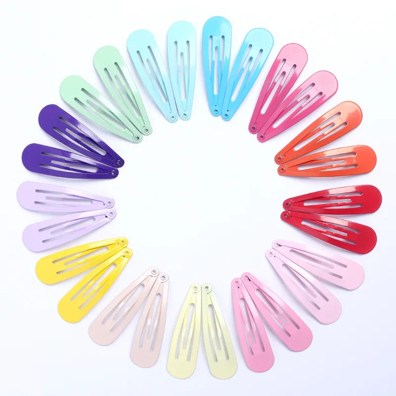 Cute Cartoon Hairpins for Girls 40Pcs Alloy Accessories
