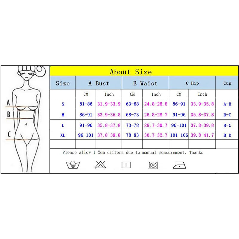 Black High Waist Bikini Set for Women in Nylon and Elastane