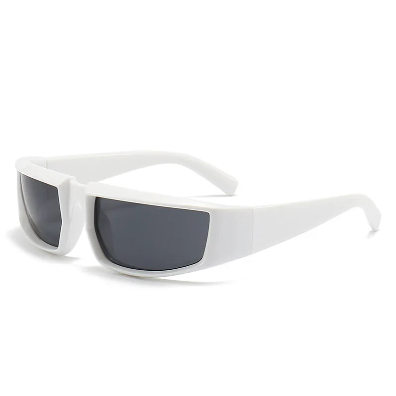 Cool Punk Style Concave Sunglasses for Men and Women