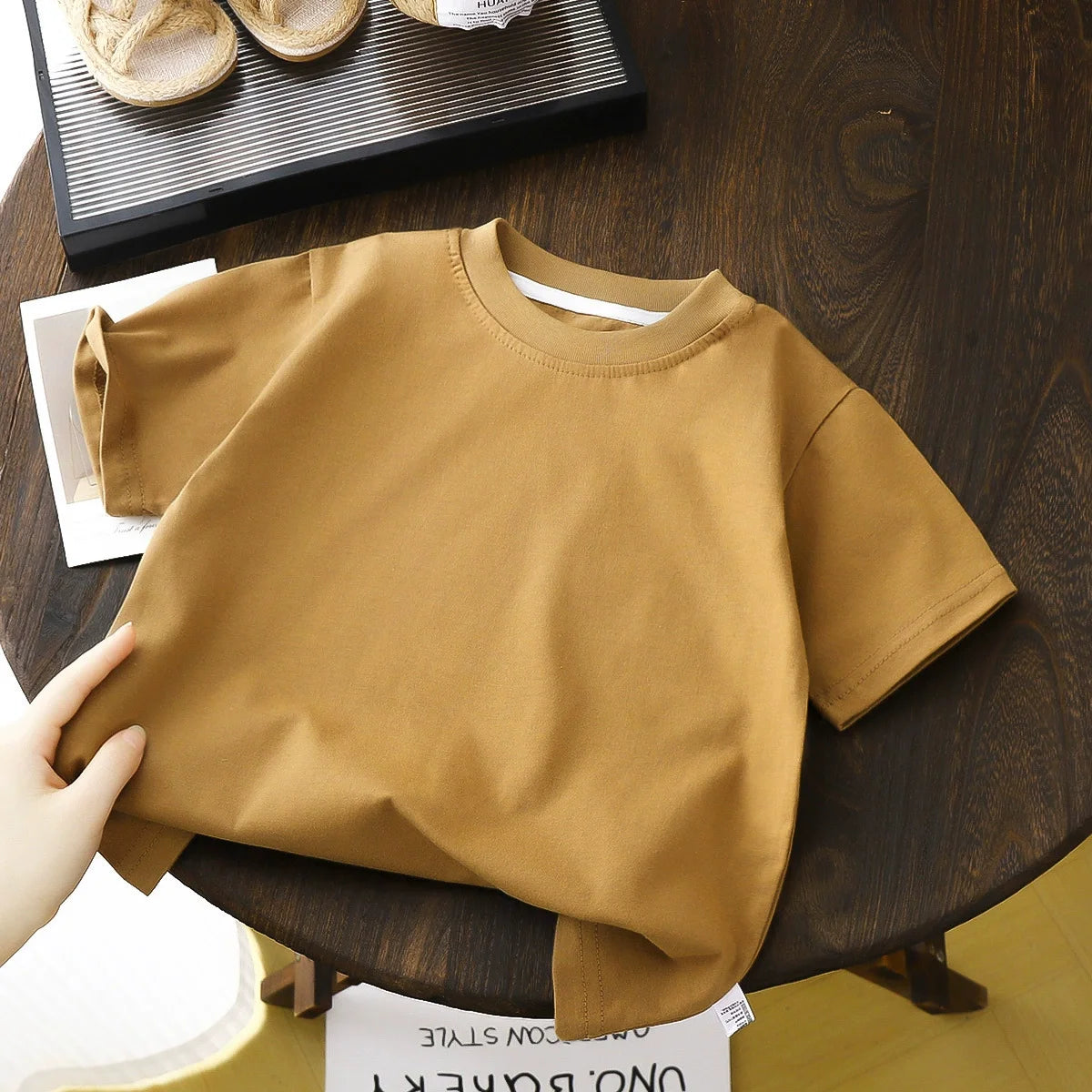 Children's Summer Cotton T-Shirt for Boys and Girls