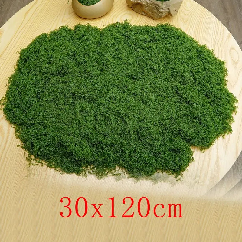 Artificial Green Moss for DIY Crafts and Home Decor