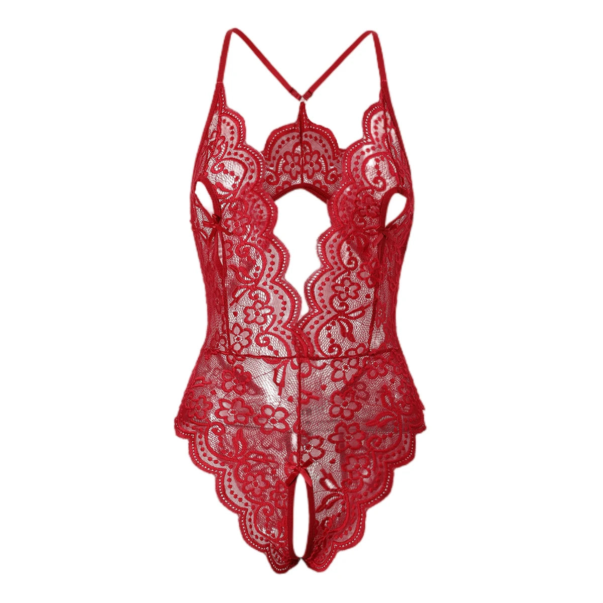 Crotchless Bodysuit Lingerie for Women by LQYCSX