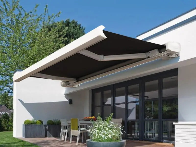 Heavy Duty 6x3m Horizontal Foldable Awning Canopy for Terraces