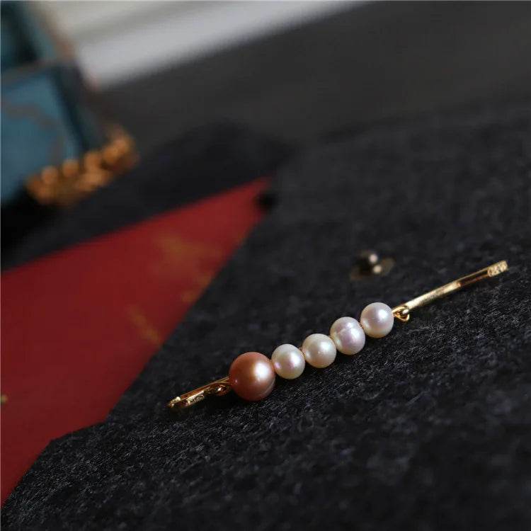 Elegant Freshwater Pearl Hairpins for Women Bridal Accessories
