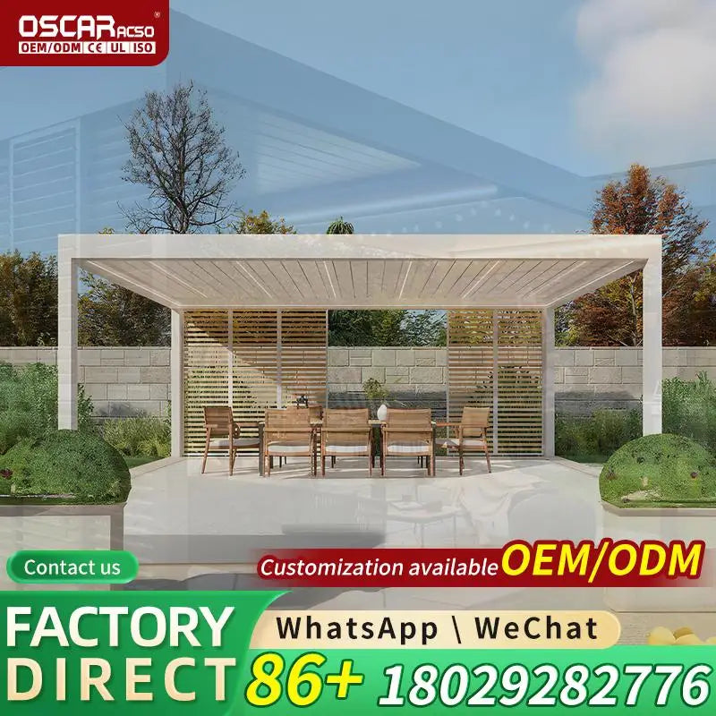 High Performance Wooden Pergola Gazebo for Outdoor Spaces