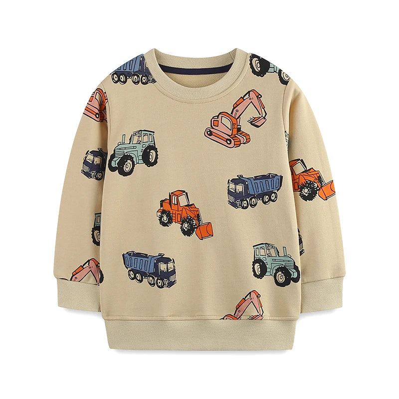 Little maven Boys Cotton Pullover Hoodie for Kids