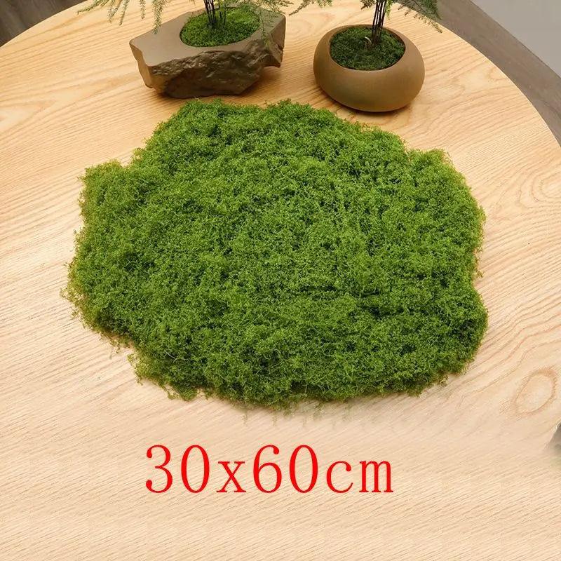 Artificial Green Moss for DIY Crafts and Home Decor