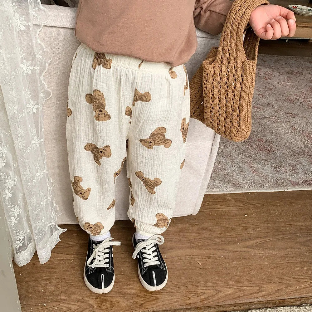 Cute Unisex Harem Pants for Baby Girls and Boys