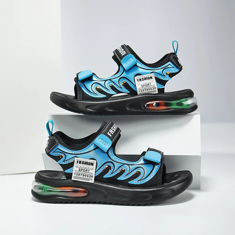 YUYIN Kids Gladiator Sandals for Boys and Girls 7-13 Years