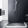 White Rubber Bathroom Wet Dry Separation Barrier Strip
