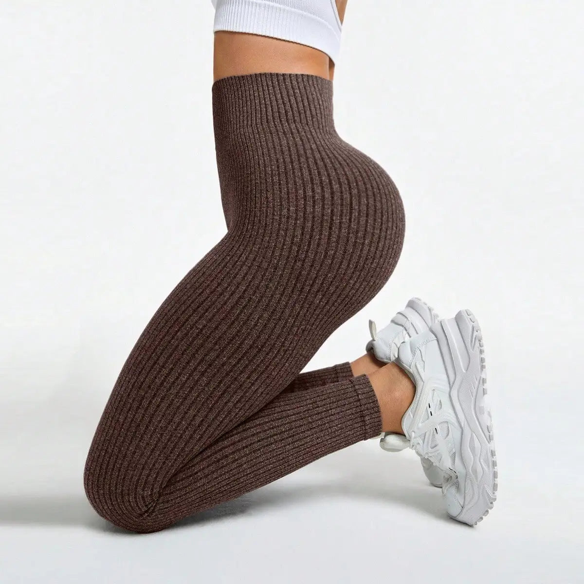 High Waist Tummy Control Seamless Yoga Leggings for Women