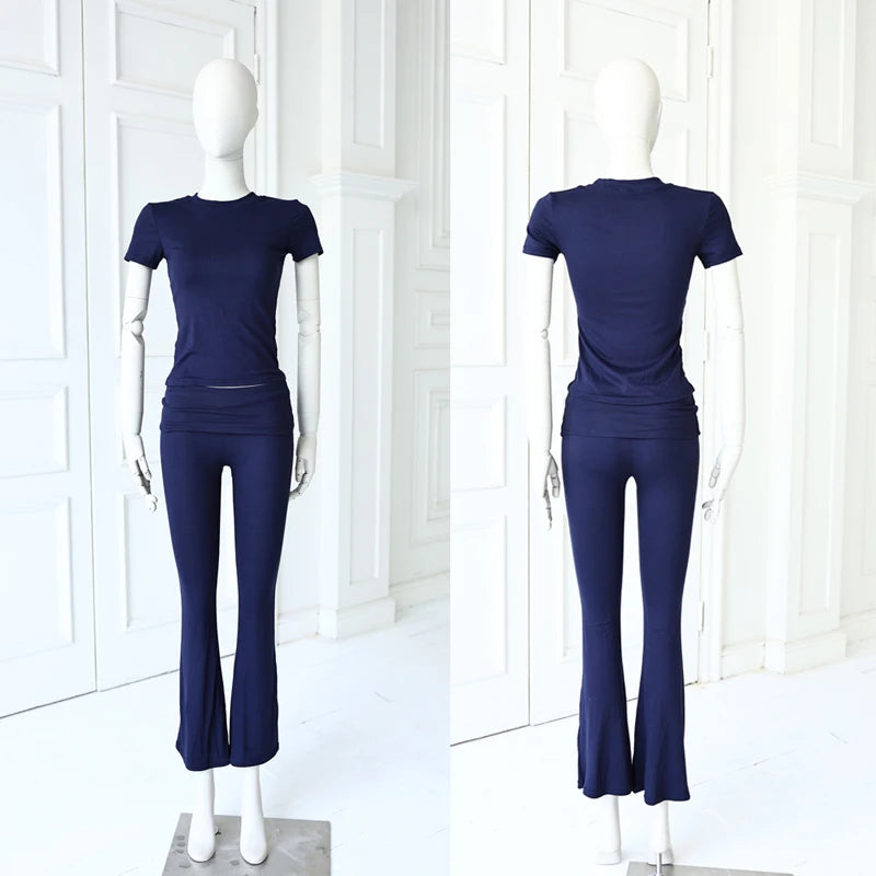 High Stretch Cotton Lounge Wear Set for Women