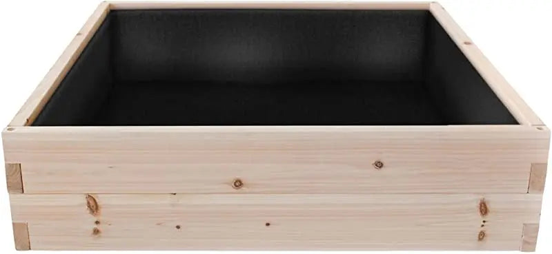 Large Wooden Planter Box for Herb Garden and Flower Pots