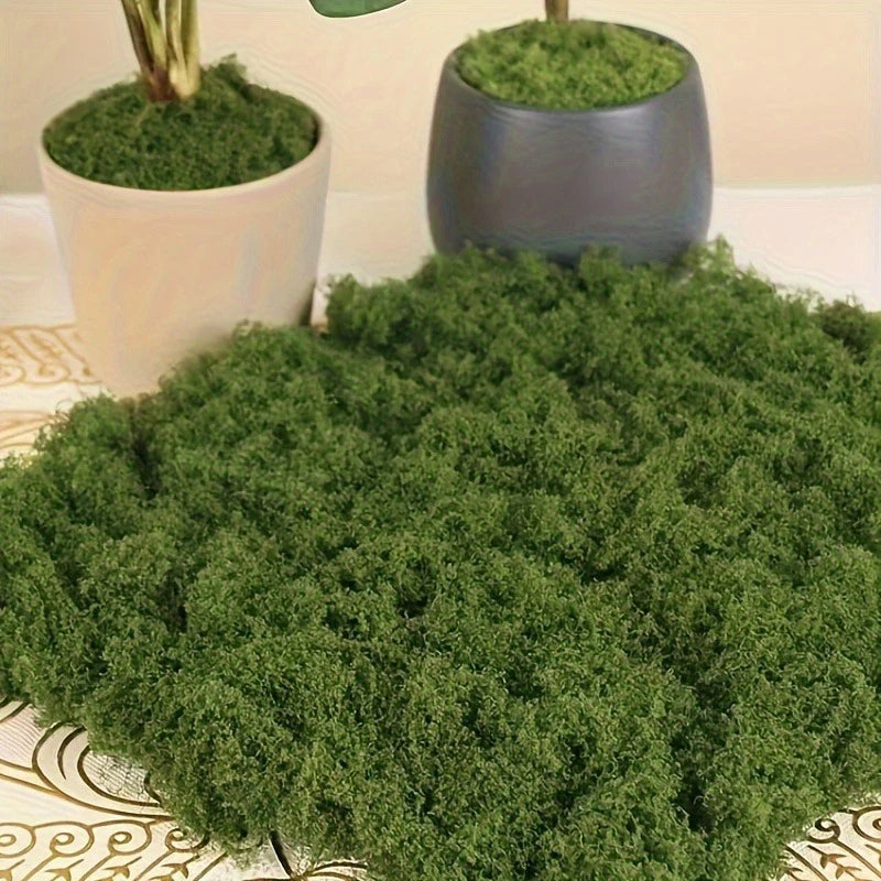 Artificial Green Moss for DIY Crafts and Home Decor