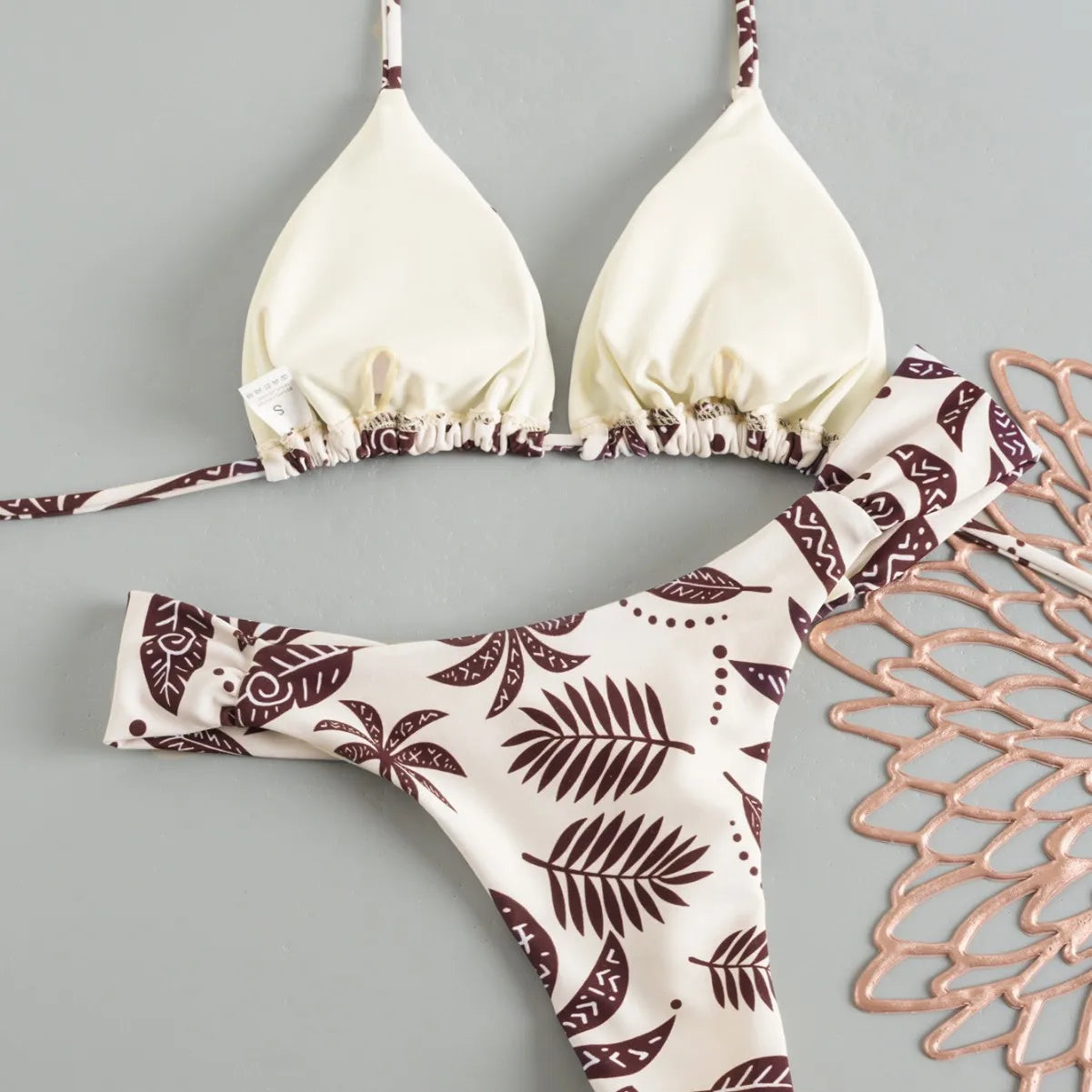 2026 Polyester Sexy Brazilian Bikini Set for Women