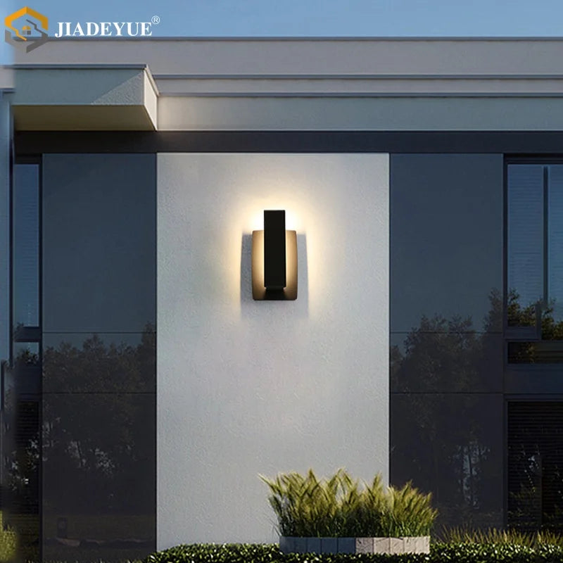 Modern Aluminum Outdoor Waterproof Wall Lamp for Home Lighting