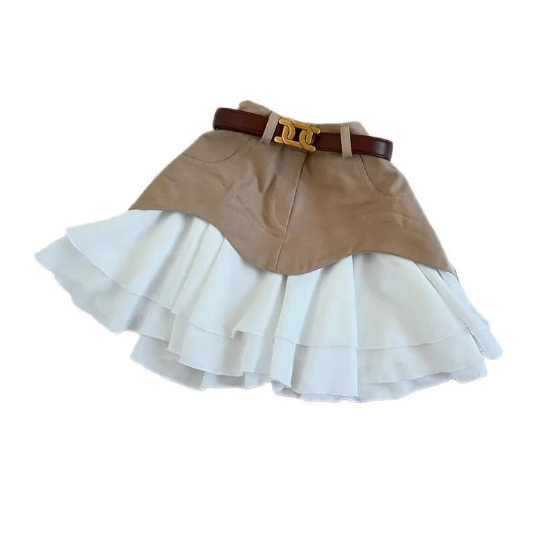 AYN LifeStyle High Waist Denim Skirt for Petite Women