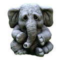 Cute Lightweight Garden Elephant Statues for Outdoor Decor