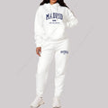 Stylish Women's Hooded Tracksuit Set for Autumn Winter Sports