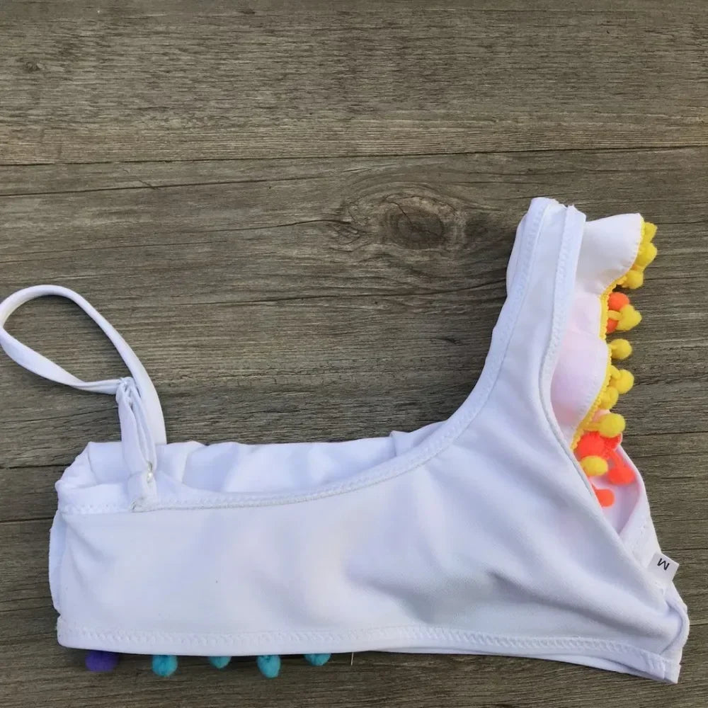 2024 Cute Girls Split Swimsuits for Summer Beach Fun