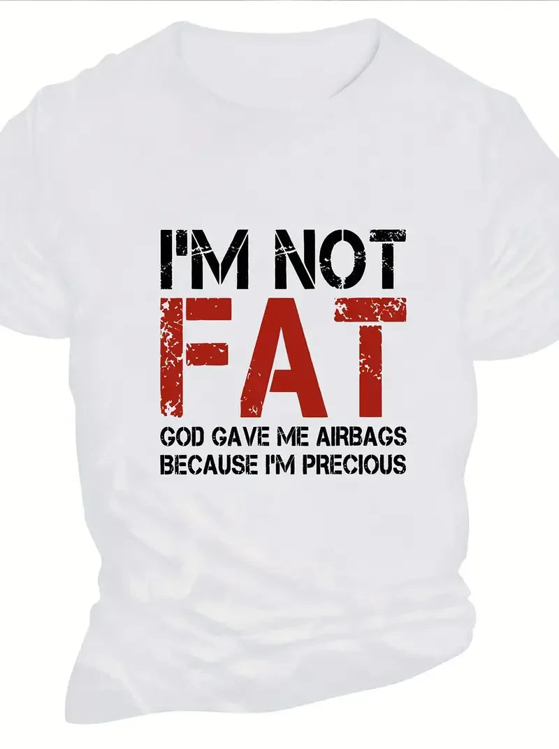 Men's Casual Short-Sleeved Graphic T-Shirt for Streetwear