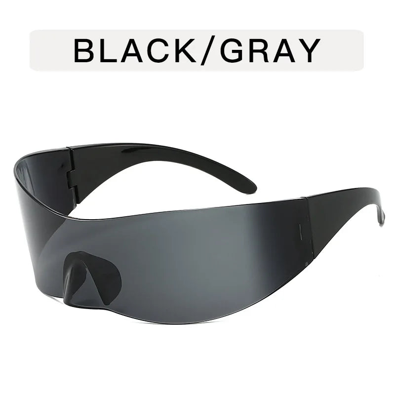 Stylish Punk Women Sunglasses with UV400 Protection
