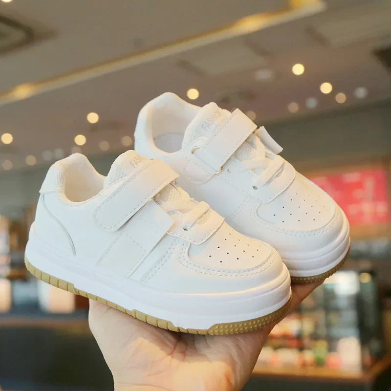 2025 All-white Platform Sneakers for Kids Casual Shoes